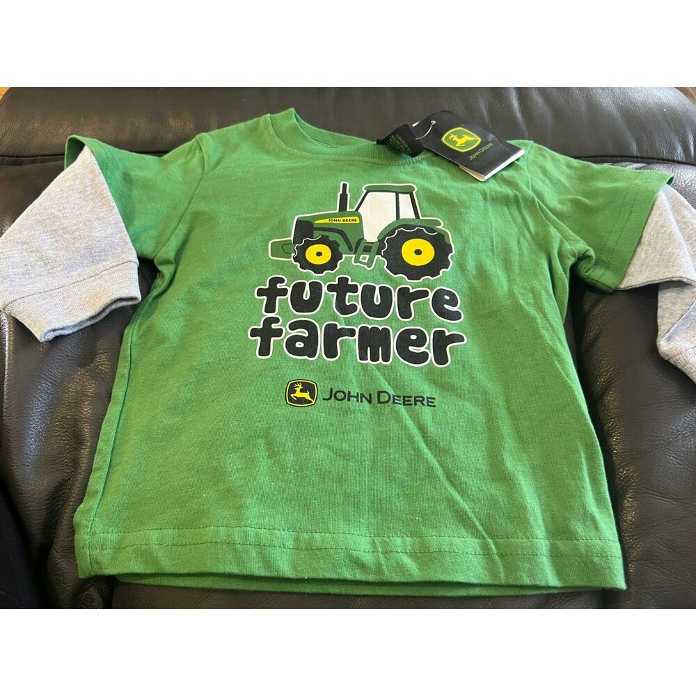John Deere Infant Toddler Tshirt 12 Months Future Farmer NWT